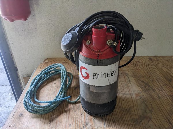 Grindex MICRO MS, 8122 Schmutzwasserpumpe mit Schwimmschalter